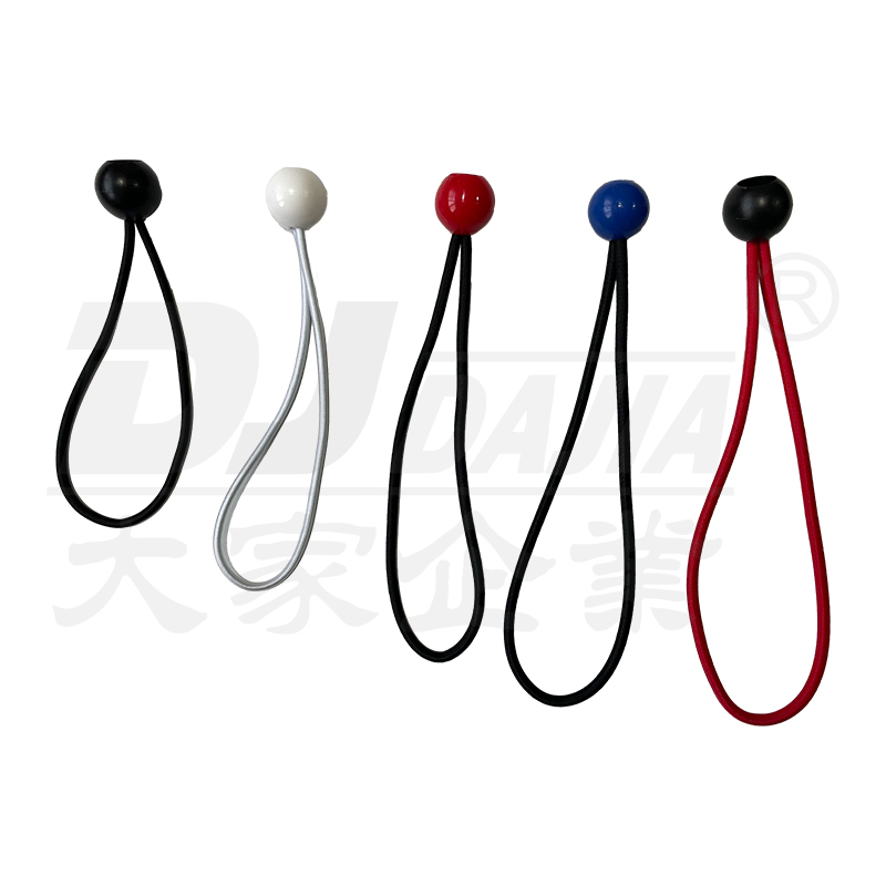 5mm Black Ball Bungee-Tarpaulin Bungee Balls Bungee Boat Cord