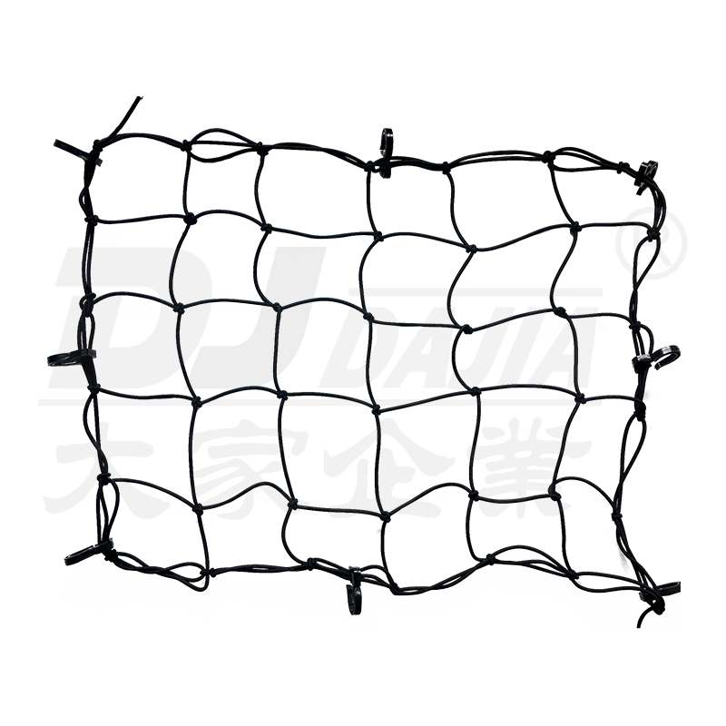 4mmx50x60cm ATV Retractable Cargo Net untuk rak bagasi