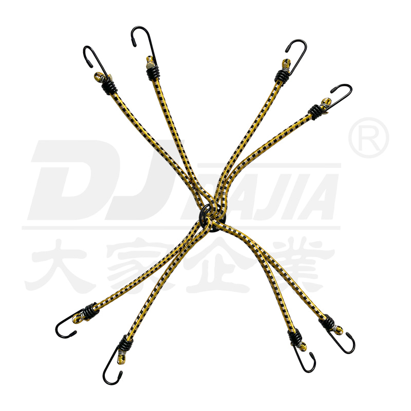 Kord bungee 8mm untuk 8 tali lengan elastik dengan cangkuk