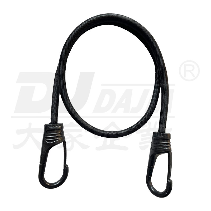 Suntikan 8mm keluli baru cangkuk carabiner gaya bungee tali