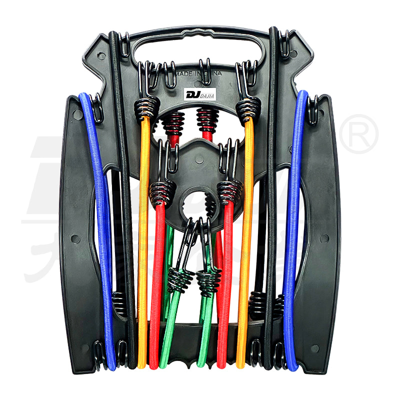 Double J Steel Hook Round Bungee Cord