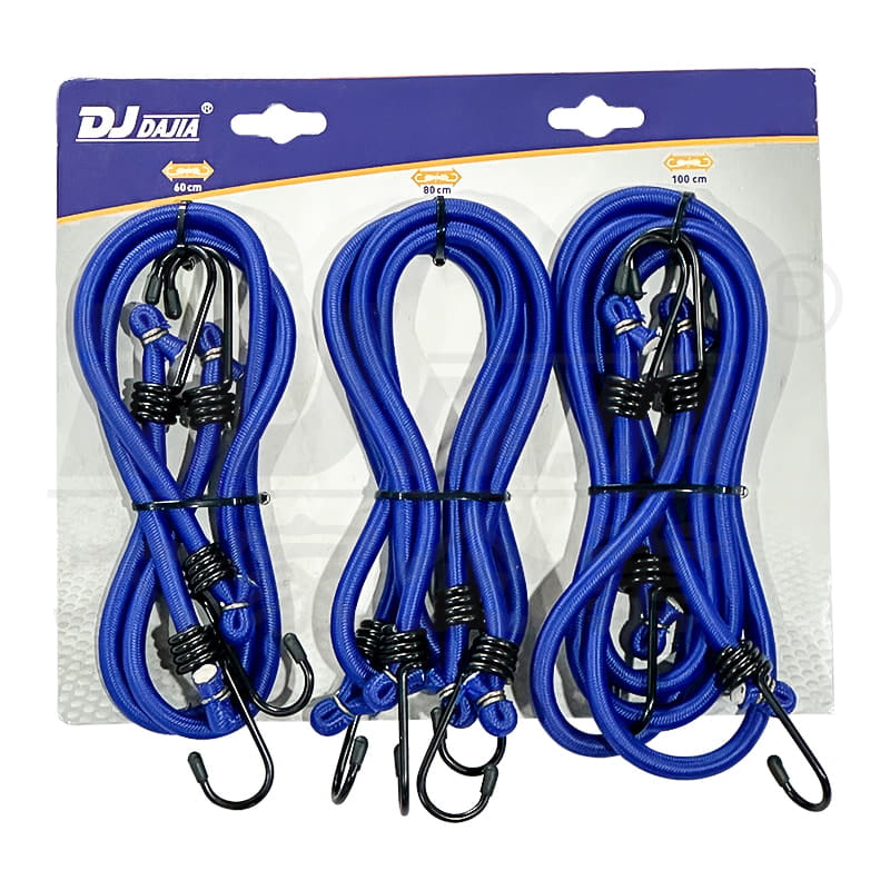 Suntikan 8mm suntikan cangkuk ringan tali bungee
